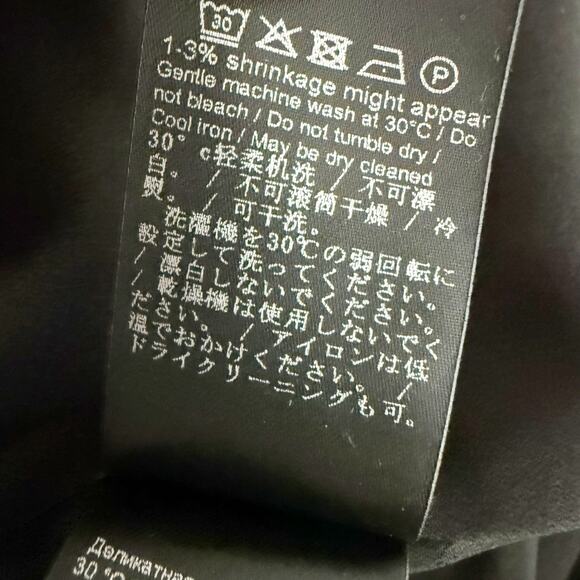 SAMSOE SAMSOE | Gizem Dress Metallic Thread Gold Blue Black Adjustable | Small - Picture 6 of 8